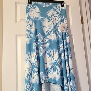 LuLaRoe Olivia Maxi Skirt Medium NWT